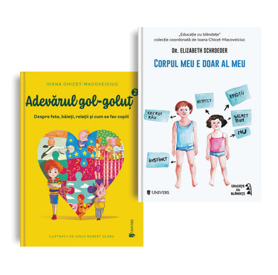 Pachet limite sănătoase - 2 cărți  din colectia Junior - Editura Univers®