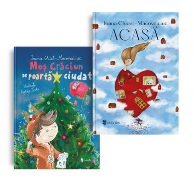 Acasă cu Moș Crăciun  din colectia Acasă - Editura Univers®