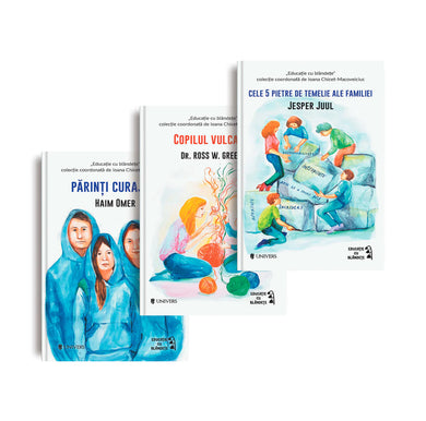 Pachet Părinți curajoși  din colectia Cărți parenting - Editura Univers®