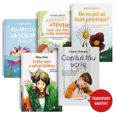 Pachet ofertă specială cinci cărți Olina Ortiz  din colectia Junior - Editura Univers®