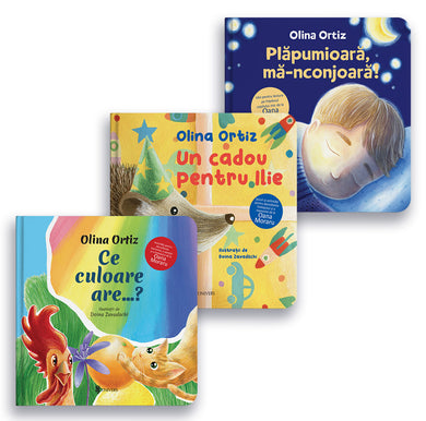 Pachet Olina Ortiz 6 (0-3 ani)  din colectia Cărți recomandate - Editura Univers®