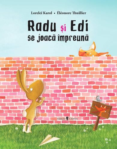 Radu și Edi se joacă împreună  din colectia Junior - Editura Univers®