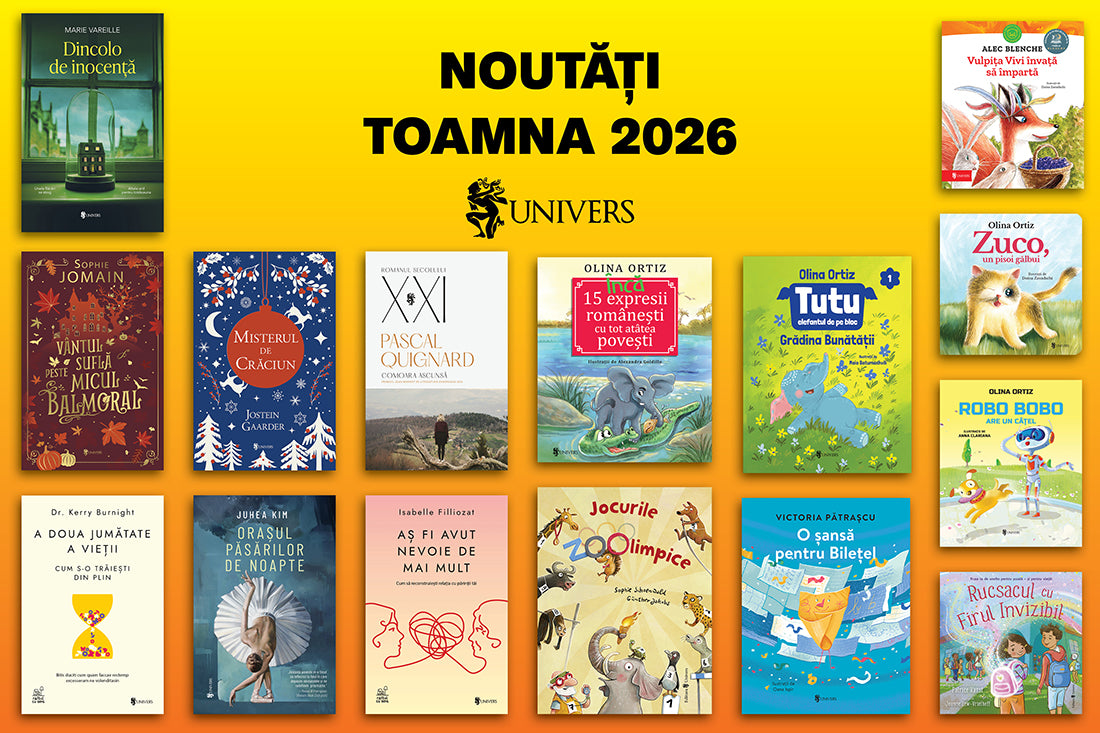 Noutățile toamnei la Editura Univers