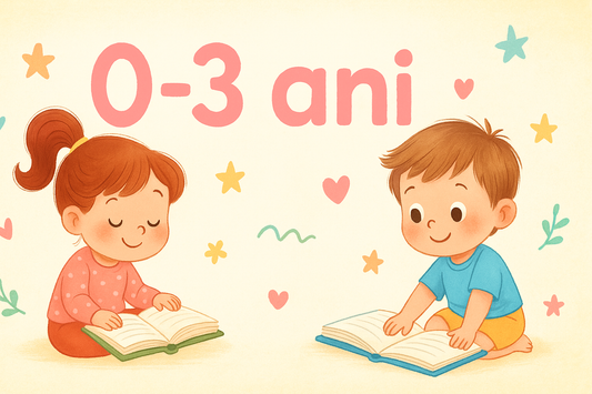 Cărți pentru copii 0-3 ani
