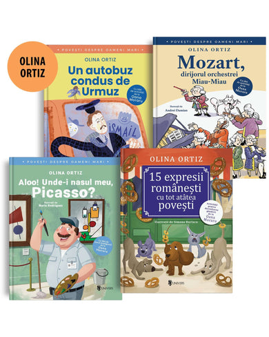 4 cărți distractive din care afli multe!  din colectia Cele mai vândute - Editura Univers®