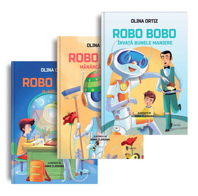 Pachet Robo Bobo 3  din colectia Autor Olina Ortiz - Editura Univers®