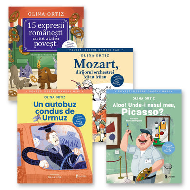 4 cărți distractive din care afli multe!  din colectia Unicorn - Editura Univers®