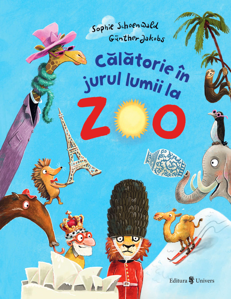 Călătorie în jurul lumii la Zoo! din colecția Cărți pentru copii 6-8 ani