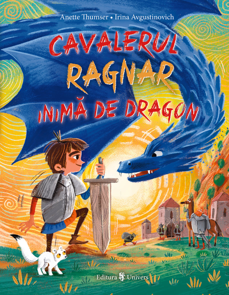 Cavalerul Ragnar Inimă de Dragon din colecția Ilustrator Irina Avgustinovich