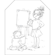 Colorăm cu Ema și Eric. Carte de colorat