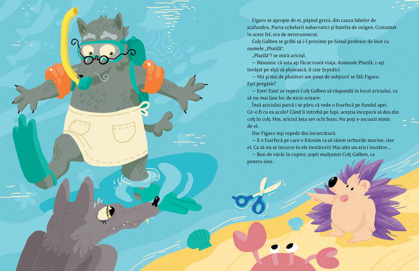 Cu Ariciul la scăldat