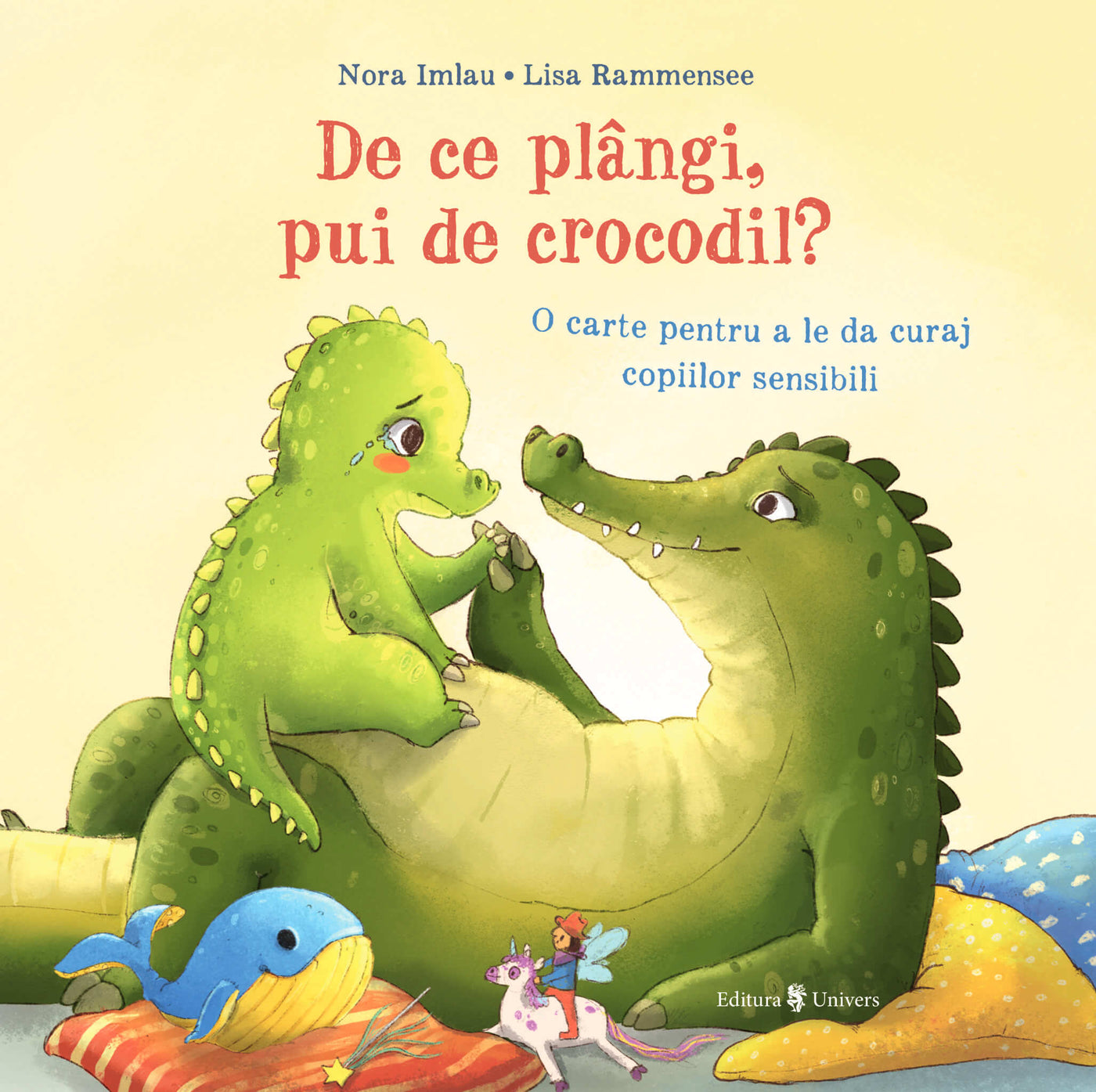 De ce plângi, pui de crocodil?