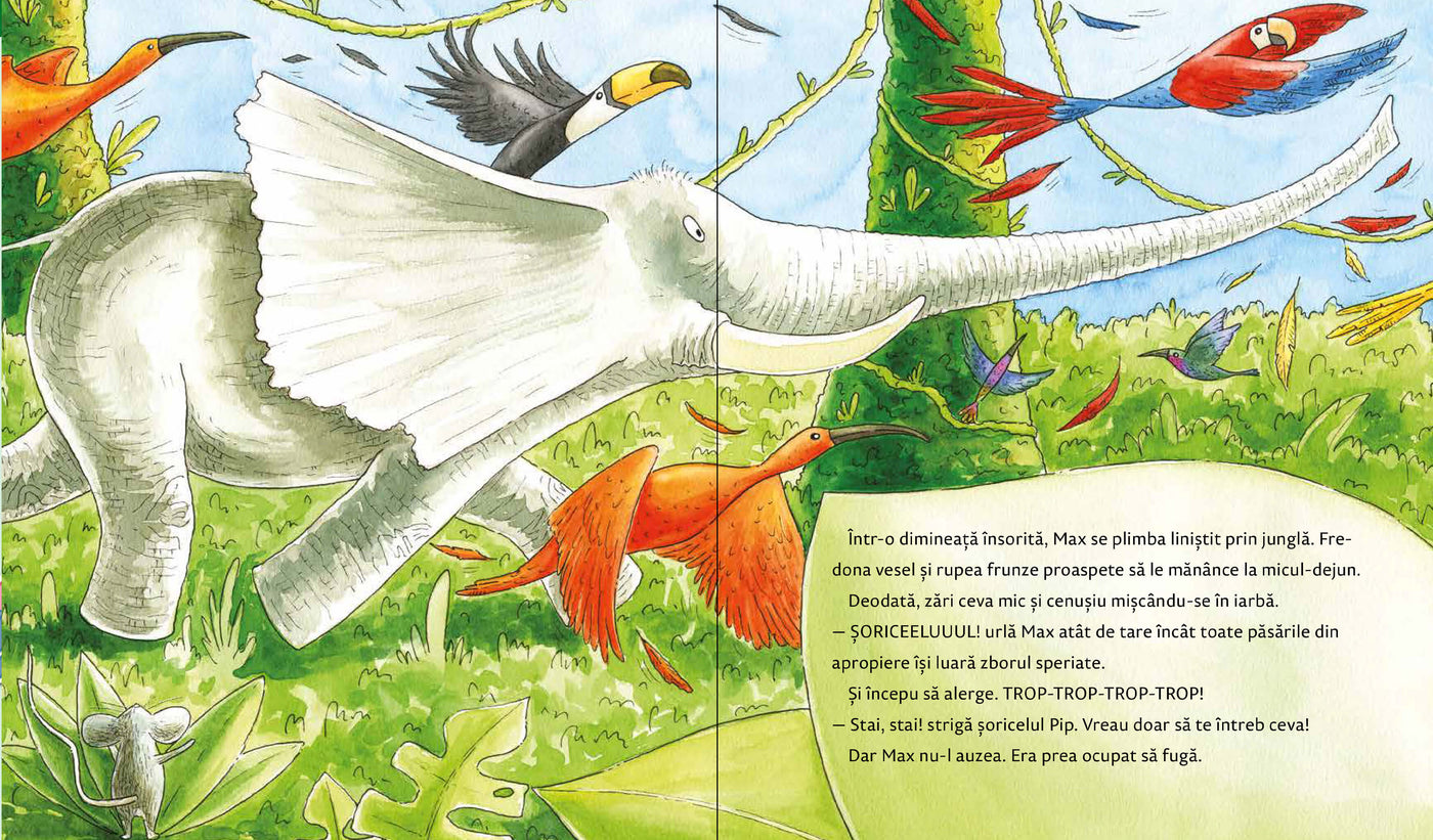 Elefantul care se temea de șoricei