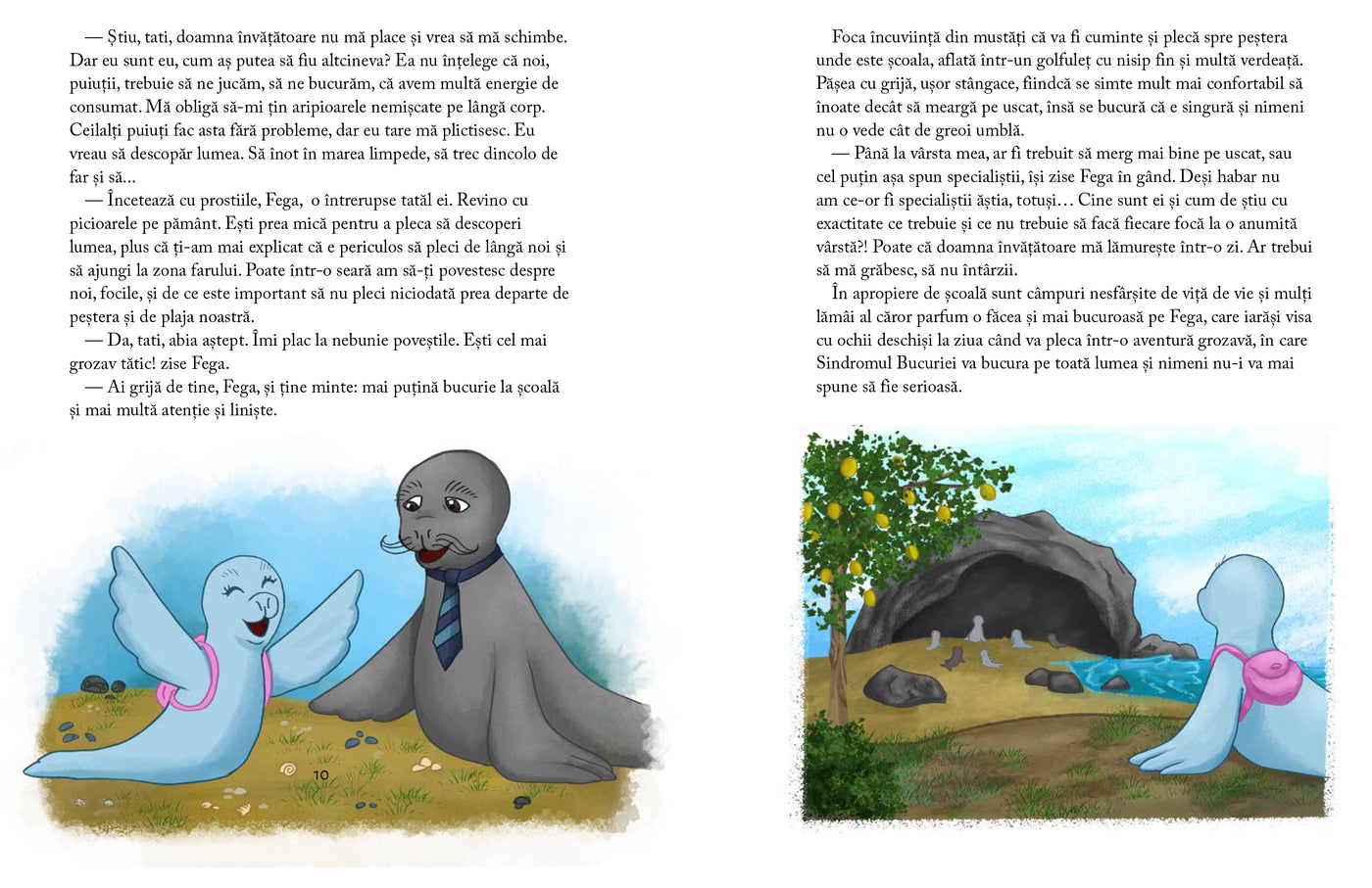 Foca Fega și Darul Bucuriei