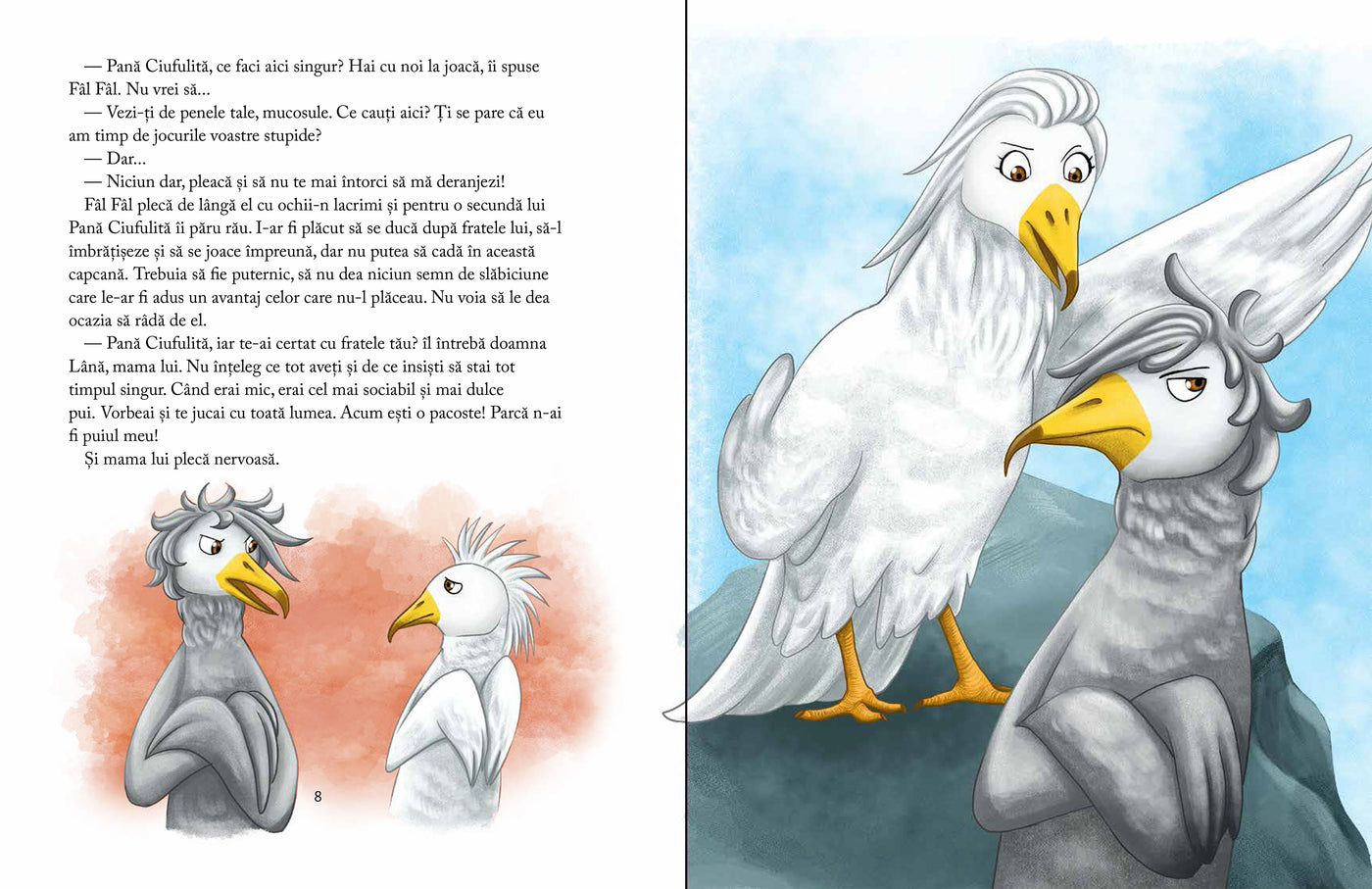 Foca Fega și Pană Ciufulită