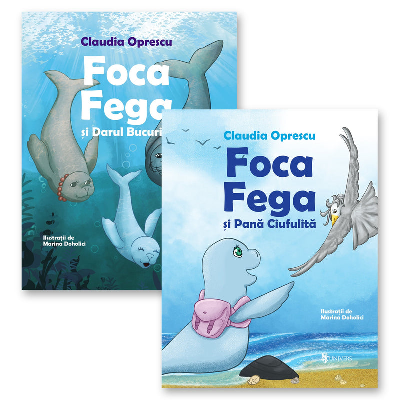 Foca Fega toate volumele din colecția Cărți pentru copii 6-8 ani