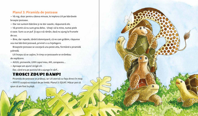 Girafa care nu putea să ajungă la frunze