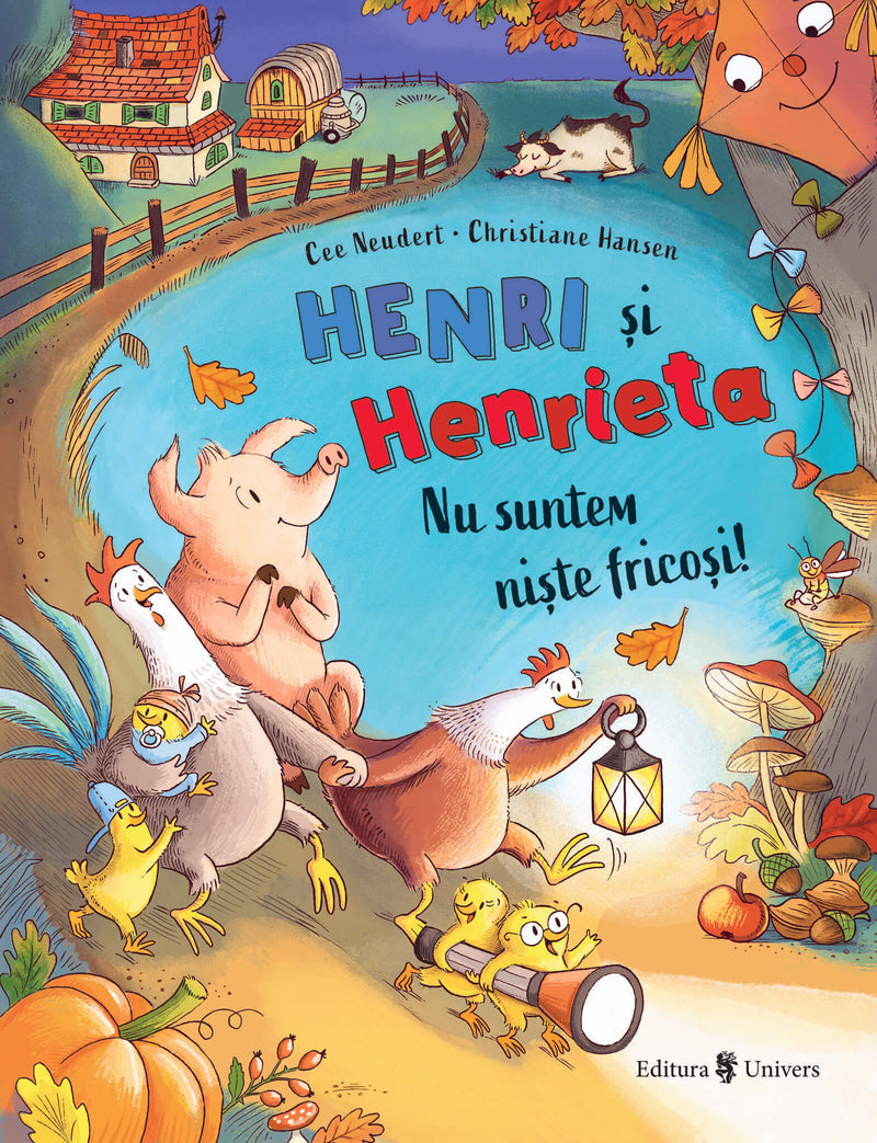 Henri și Henrieta. Nu suntem niște fricoși din colecția Cărți pentru copii 6-8 ani