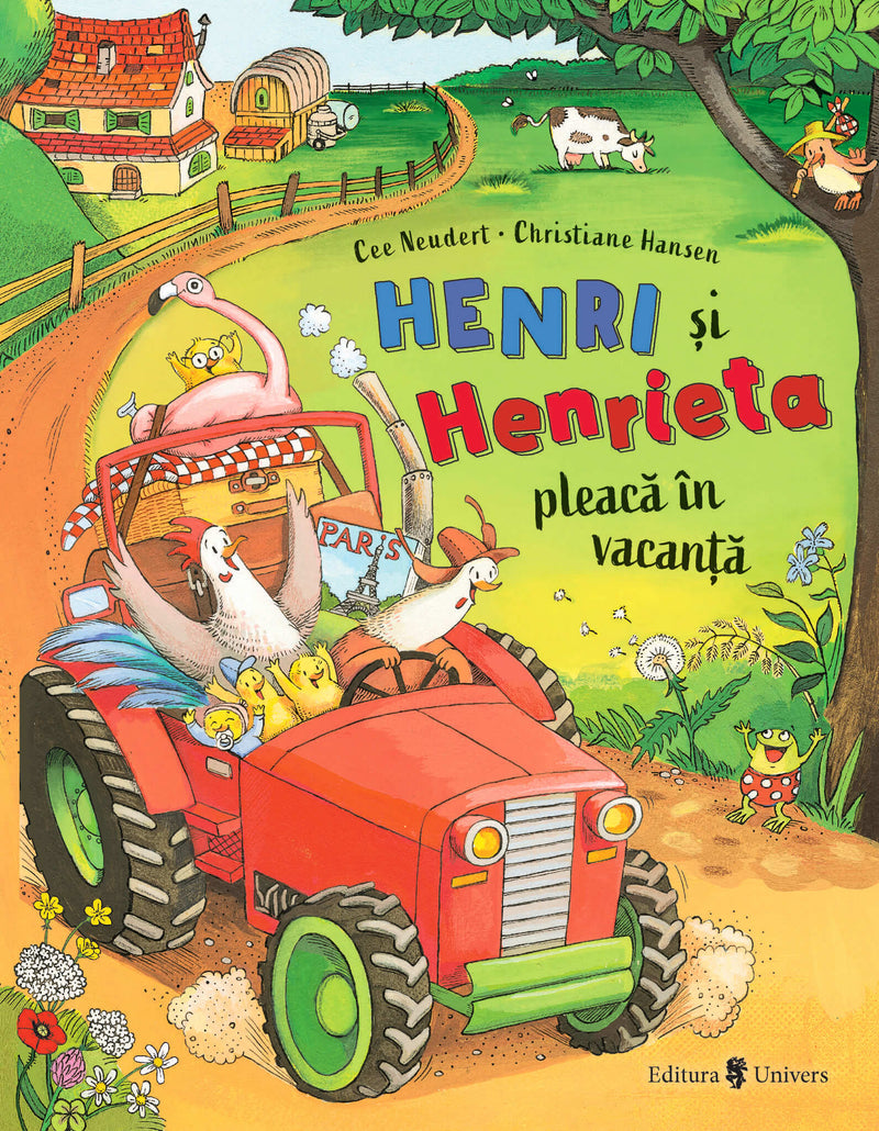 Henri și Henrieta pleacă în vacanță din colecția Cărți pentru copii 6-8 ani