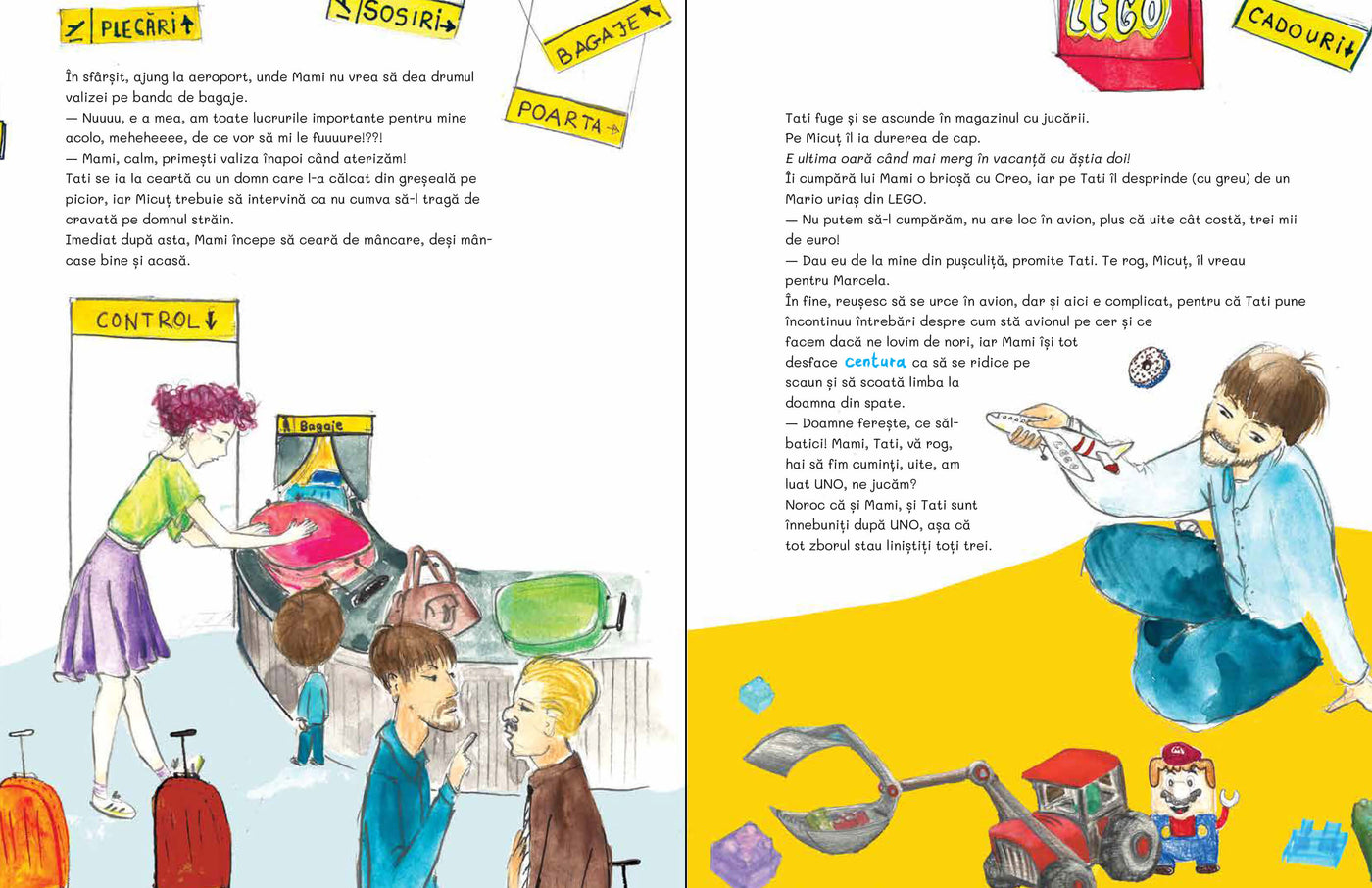 Mami și Tati se poartă ciudat in vacanță