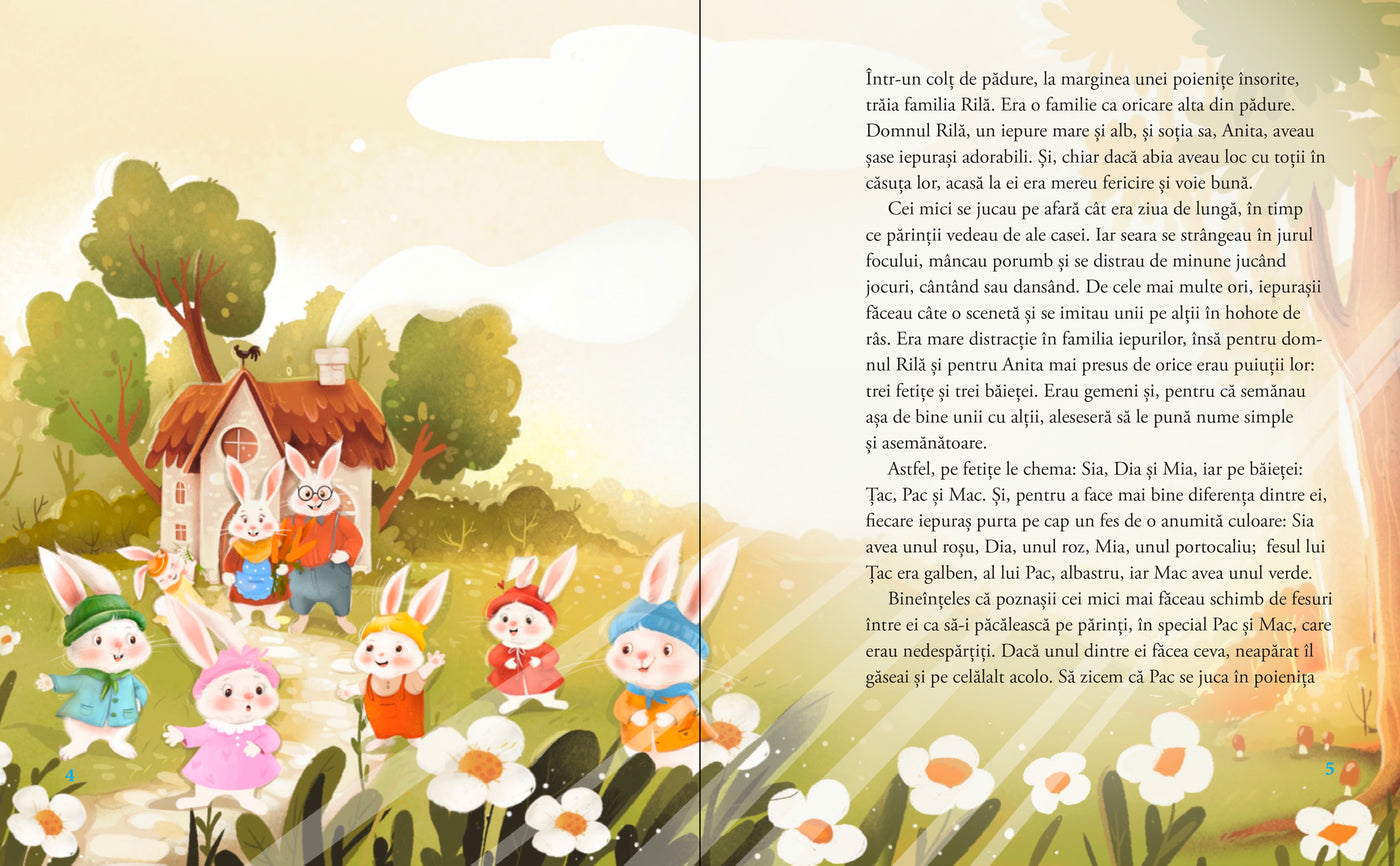 Pachet cu patru povești care ne învață