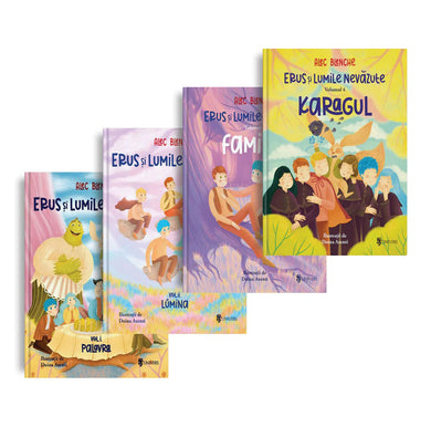 Pachet  Erus și Lumile Nevăzute  din colectia Autor Alec Blenche - Editura Univers®