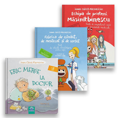 Educație medicală pentru copii din colecția Unicorn - Editura Univers®
