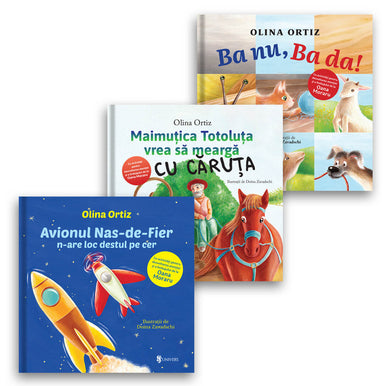 Pachet Olina Ortiz 8 (0-3 ani)  din colectia Junior - Editura Univers®