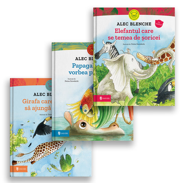 Coperta cărții «Pachet Animale Hazlii 1 - 3 volume, Alec Blenche»