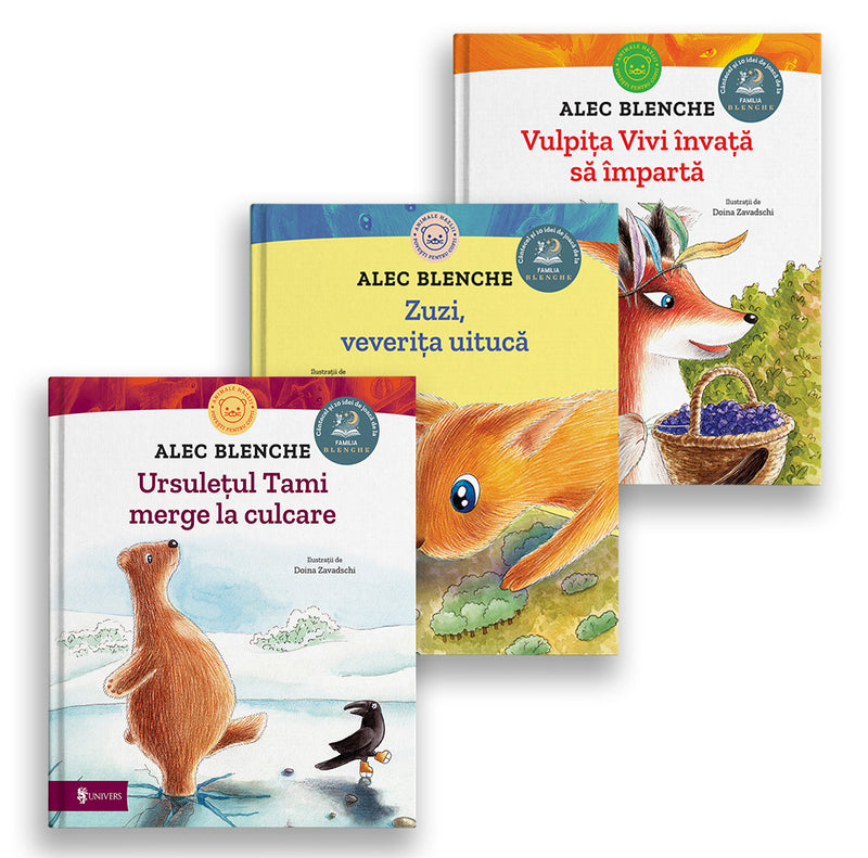 Pachet Animale Hazlii 2 - 3 volume, Alec Blenche din colecția Unicorn