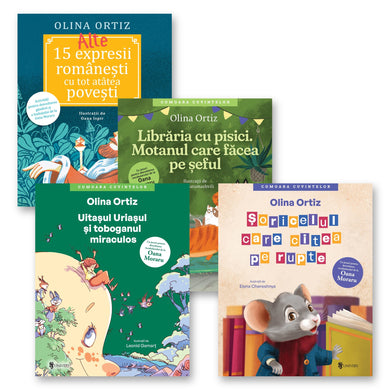 Pachet 2 Comoara cuvintelor + Alte 15 expresii românești (4 vol.)  din colectia Unicorn - Editura Univers®