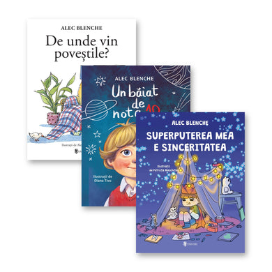 Pachet 3 cărți scrise Alec Blenche  din colectia Unicorn - Editura Univers®