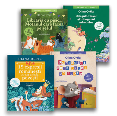 Pachet 2 Comoara cuvintelor + Alte 15 expresii românești (4 vol.)  din colectia Pachete de cărți - Editura Univers®