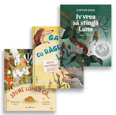 Pachet Trei cărți perfecte pentru sărbători  din colectia Unicorn - Editura Univers®