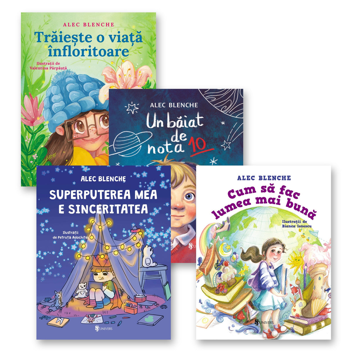 Pachet Alec Blenche 4 cărți pentru educarea caracterului