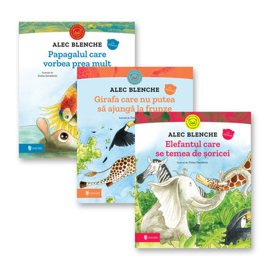 Pachet Animale Hazlii 1 - 3 volume, Alec Blenche  din colectia Unicorn - Editura Univers®