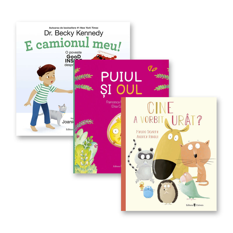 Pachet Cărți educative și hazlii din colecția Unicorn