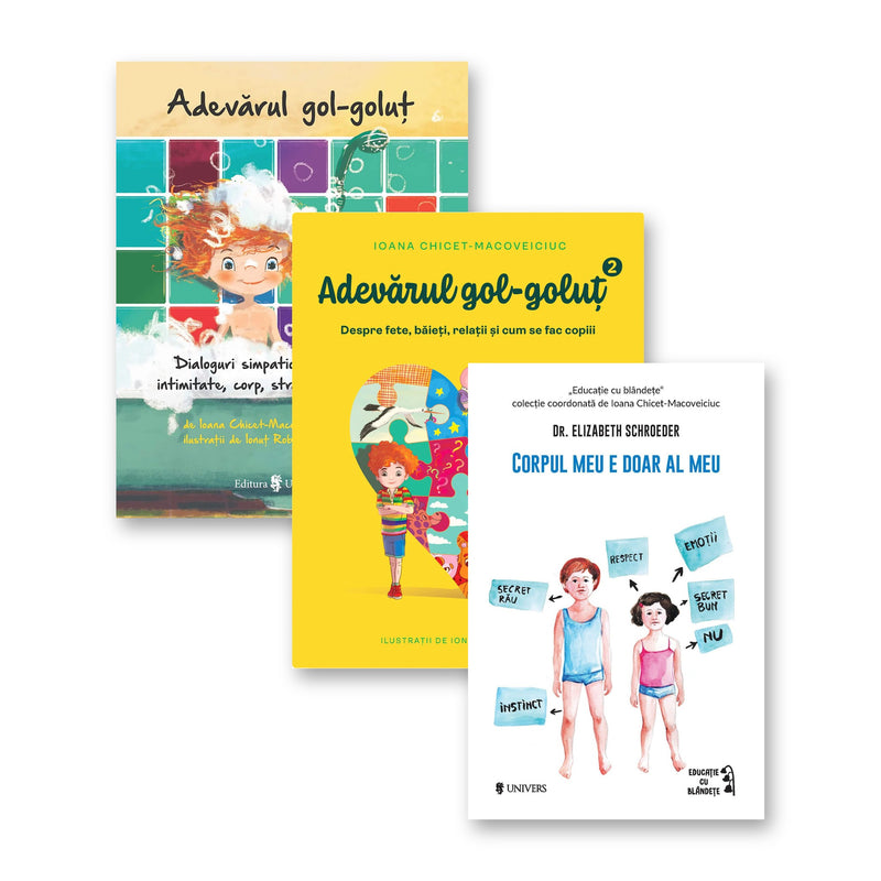 Pachet Limite sănătoase - 3 cărți din colecția Autor Ioana Chicet-Macoveiciuc