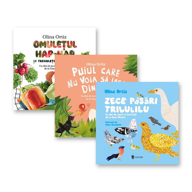 Pachet Olina Ortiz 1  (0-3 ani) din colecția Unicorn
