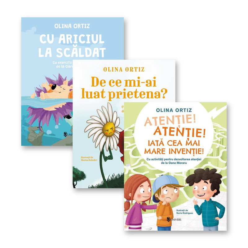 Pachet Olina Ortiz 7 din colecția Cărți pentru copii 6-8 ani