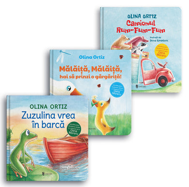 Pachet Olina Ortiz 7 (0-3 ani) din colecția Unicorn - Editura Univers®