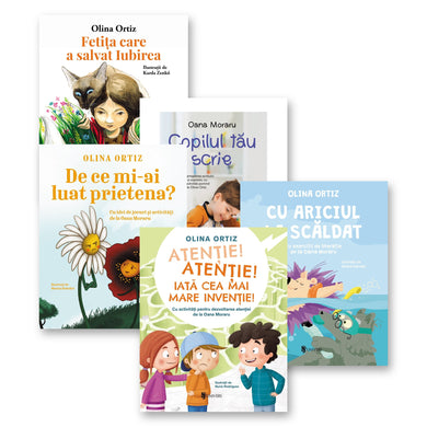 Pachet ofertă specială cinci cărți Olina Ortiz  din colectia Unicorn - Editura Univers®