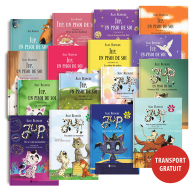 Pachet Jup un pisoi de soi - 16 vol. (1-16)  din colectia Autor Alec Blenche - Editura Univers®