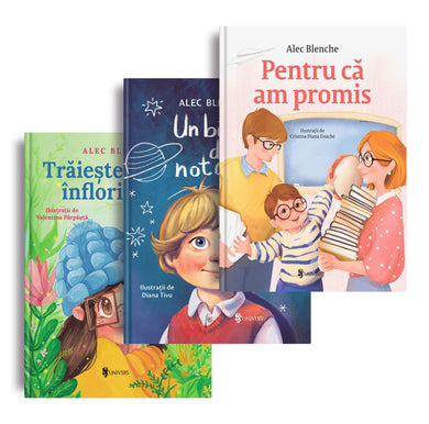 Trei cărți despre responsabilitate, bunătate și curaj  din colectia Cele mai vândute - Editura Univers®