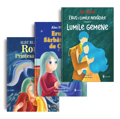 Ultimele trei cărți din universul lui Erus  din colectia Autor Alec Blenche - Editura Univers®