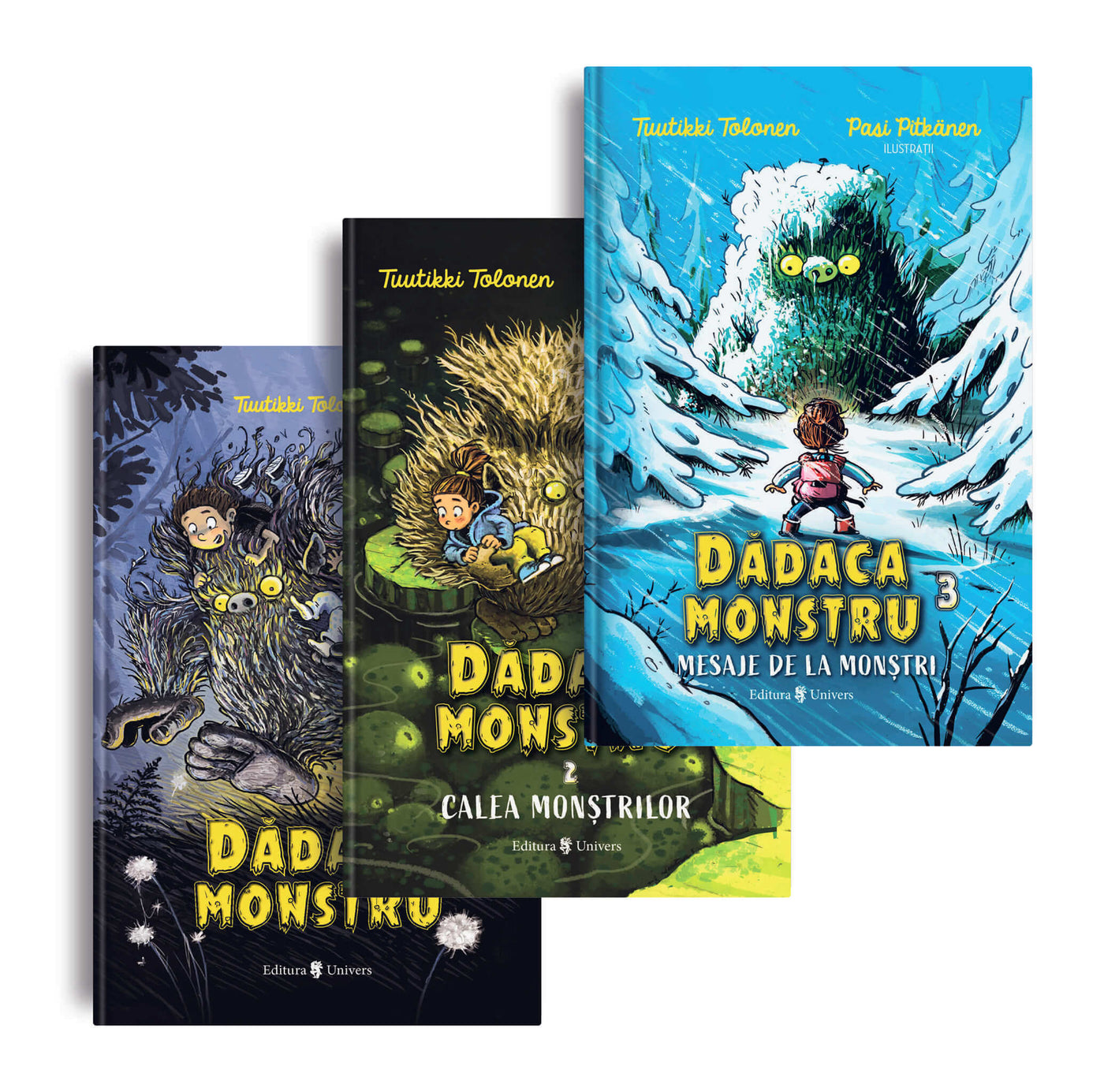 Pachet Dădaca Monstru-3 volume