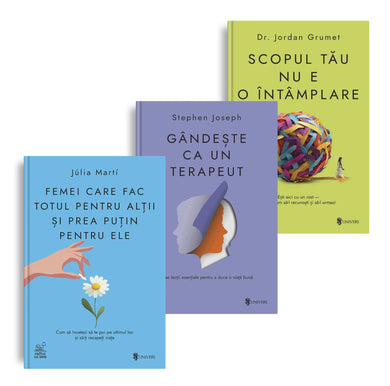 Pachet Terapie la tine acasă  din colectia Noutăți - Editura Univers®