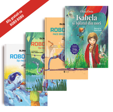 Pachet Robo Bobo și Isabela  din colectia Ilustrator Karda Zenko - Editura Univers®