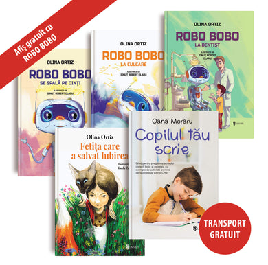 Pachet cinci cărți Olina Ortiz  din colectia Autor Oana Moraru - Editura Univers®