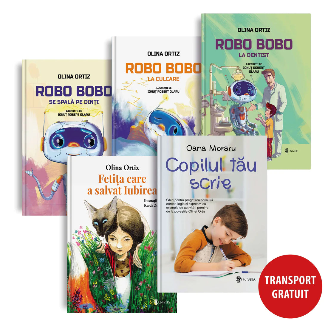 Pachet cinci cărți Olina Ortiz | Editura Univers®